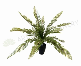 SP0174 Small Boston Fern 35cm Ultra Realistic indoor plant stand  