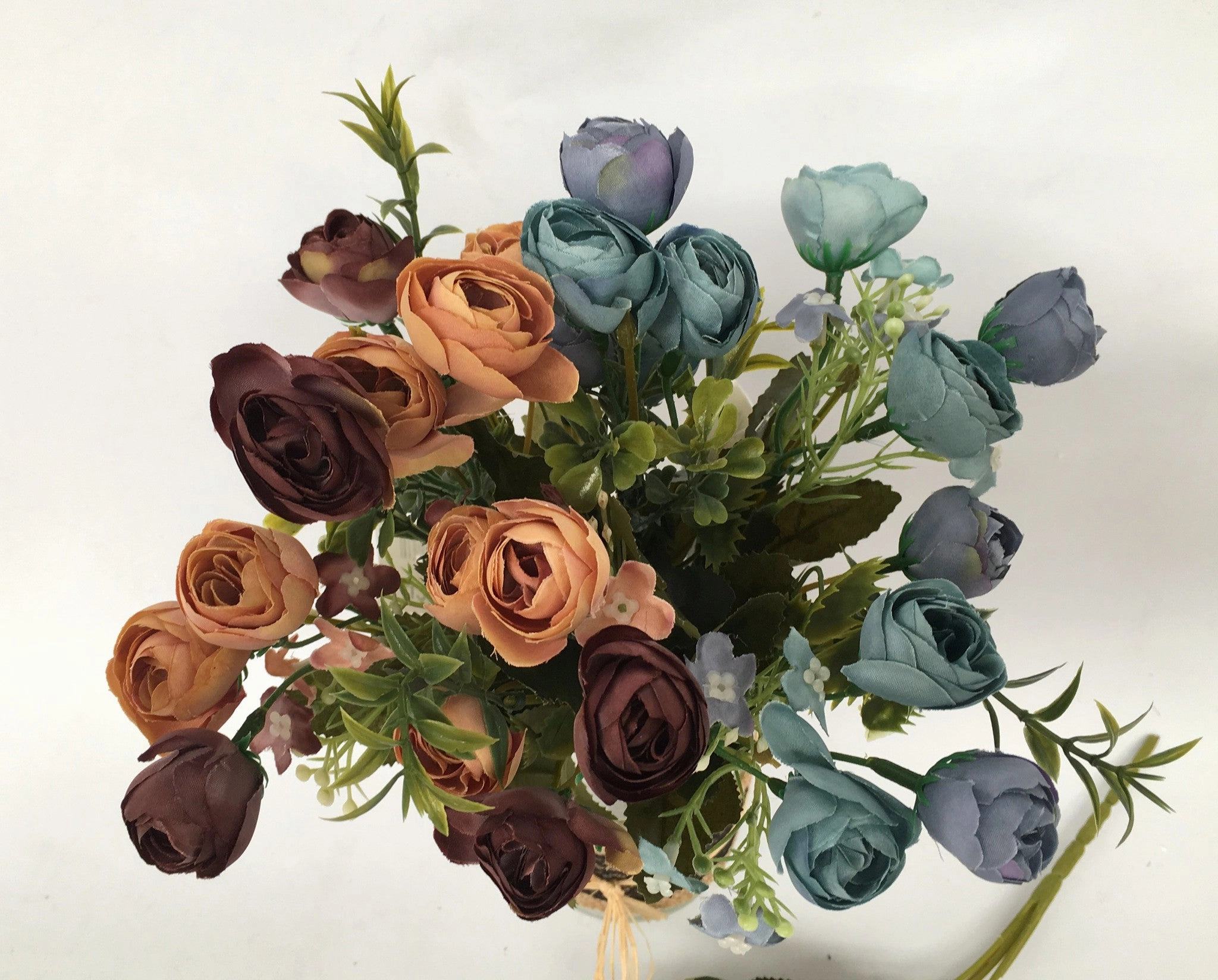 SP0194 European Style Rose Bunch 28cm 4 Colours