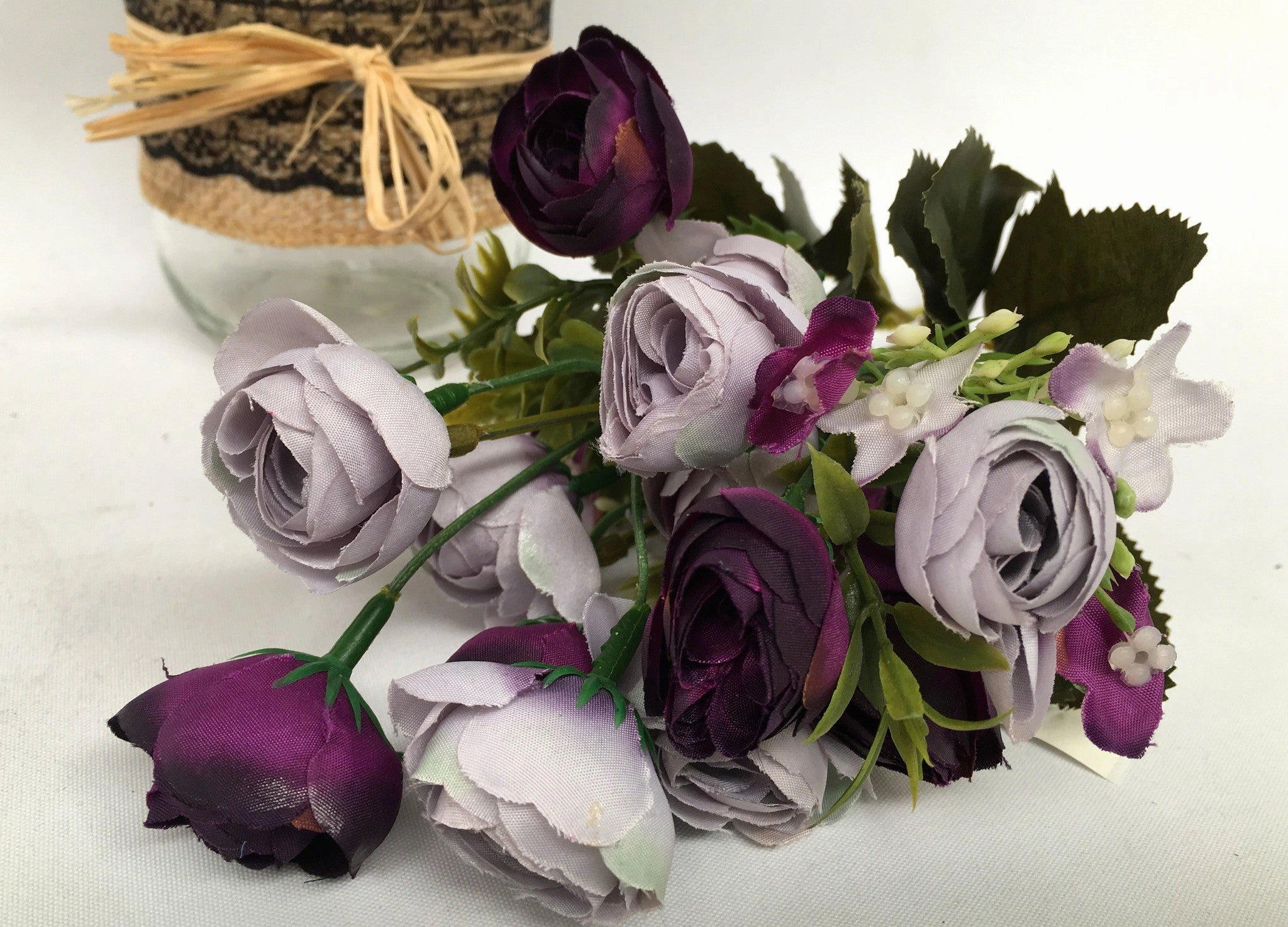 SP0194 European Style Rose Bunch 28cm 4 Colours