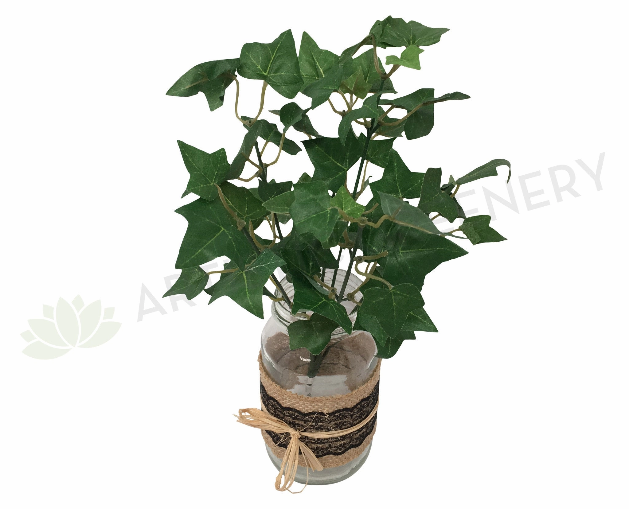 SP0203 Ivy Bunch 30cm Green xl flower pot  