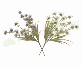 SP0210 Wild Oat Flowers 43cm Purple / White xl flower pot  