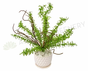 SP0221 Rosemary Bunch 36cm Green xl flower pot  