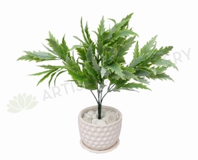 SP0224 Rocket Leaves Bunch 35cm Green xl flower pot  