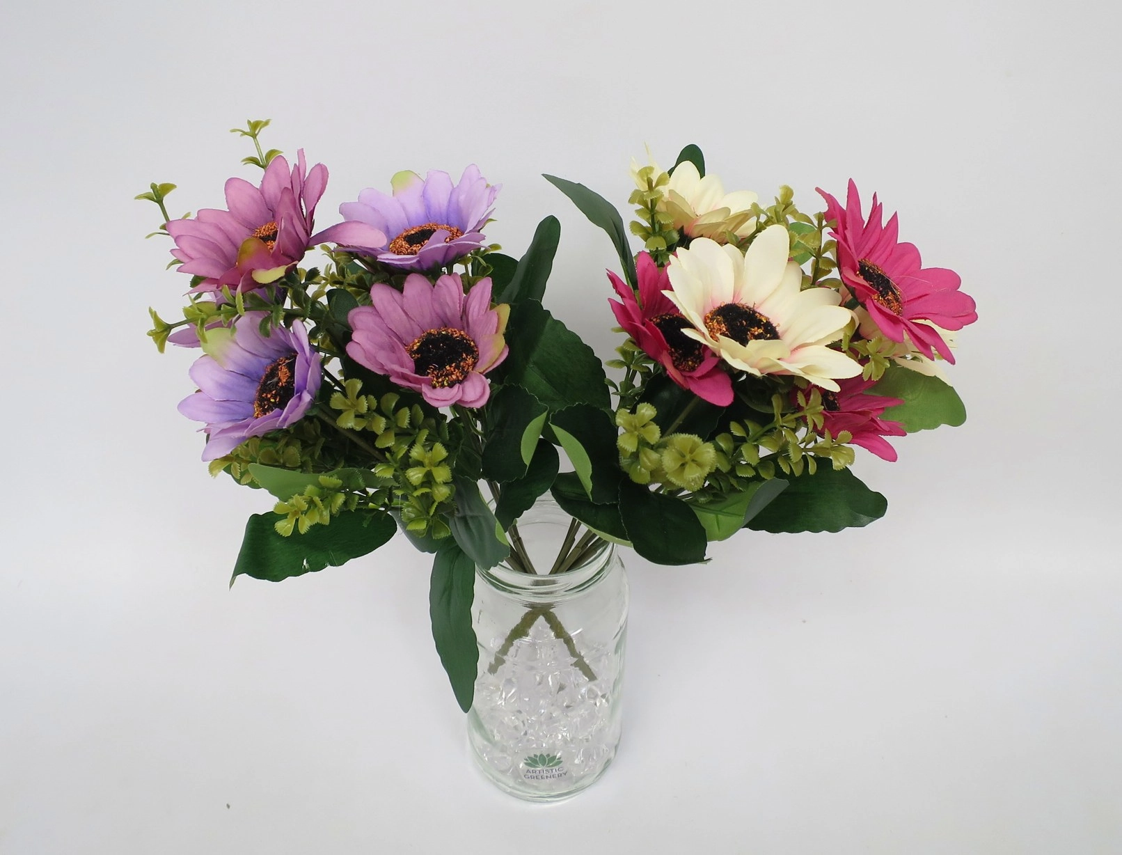 SP0238 Daisy Chrysanthemum Bunch 28cm 2 Styles