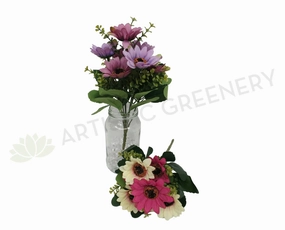 SP0238 Daisy Chrysanthemum Bunch 28cm 2 Styles indoor houseplants  