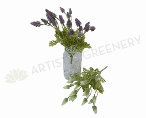 SP0249 Small Muscari (Grape Hyacinth) Bunch 30cm Purple / White indoor houseplants  