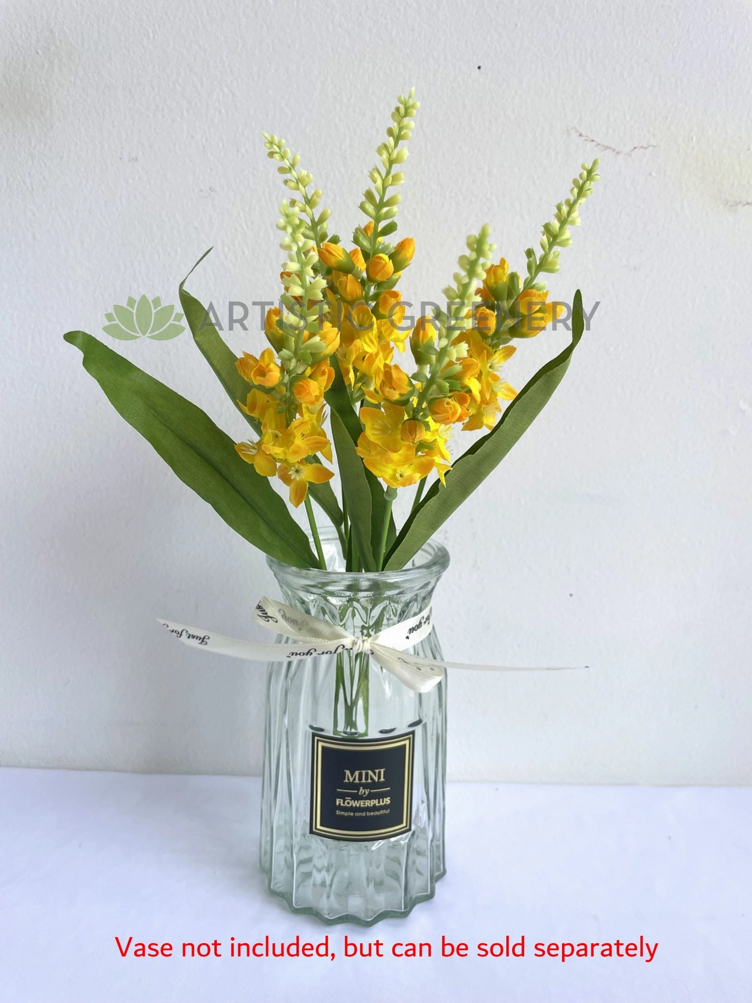 SP0252 Snapdragon Bunch 31cm Yellow