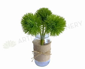 SP0253S Green Trick Dianthus 28cm Green xl flower pot  