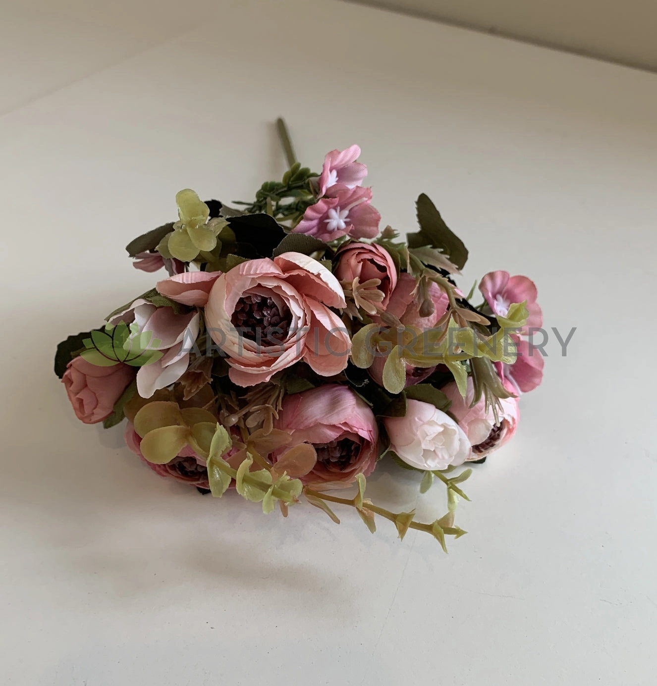 SP0289N Small Ranunculus / Buttercup Bunch 30cm 4 Styles
