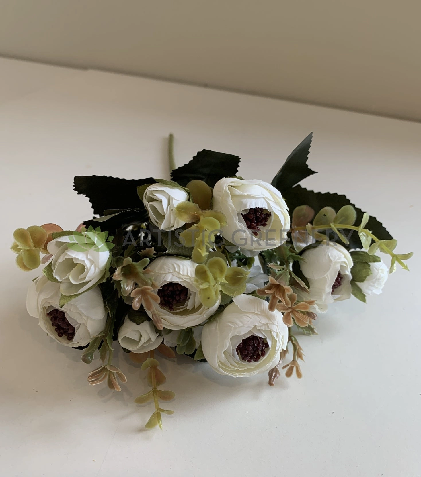 SP0289N Small Ranunculus / Buttercup Bunch 30cm 4 Styles