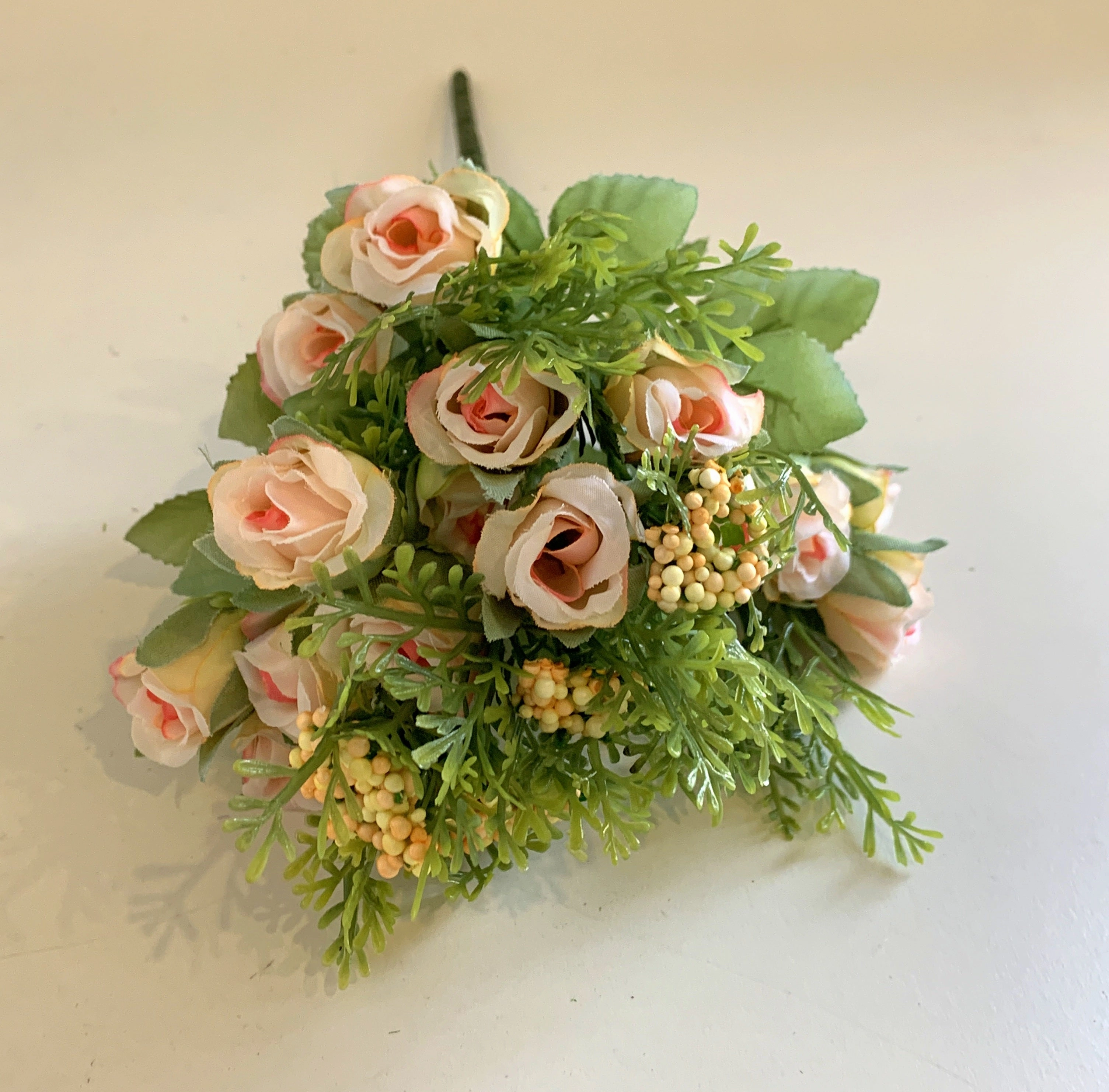 SP0308 Mini Rose Bunch 29cm 3 Colours