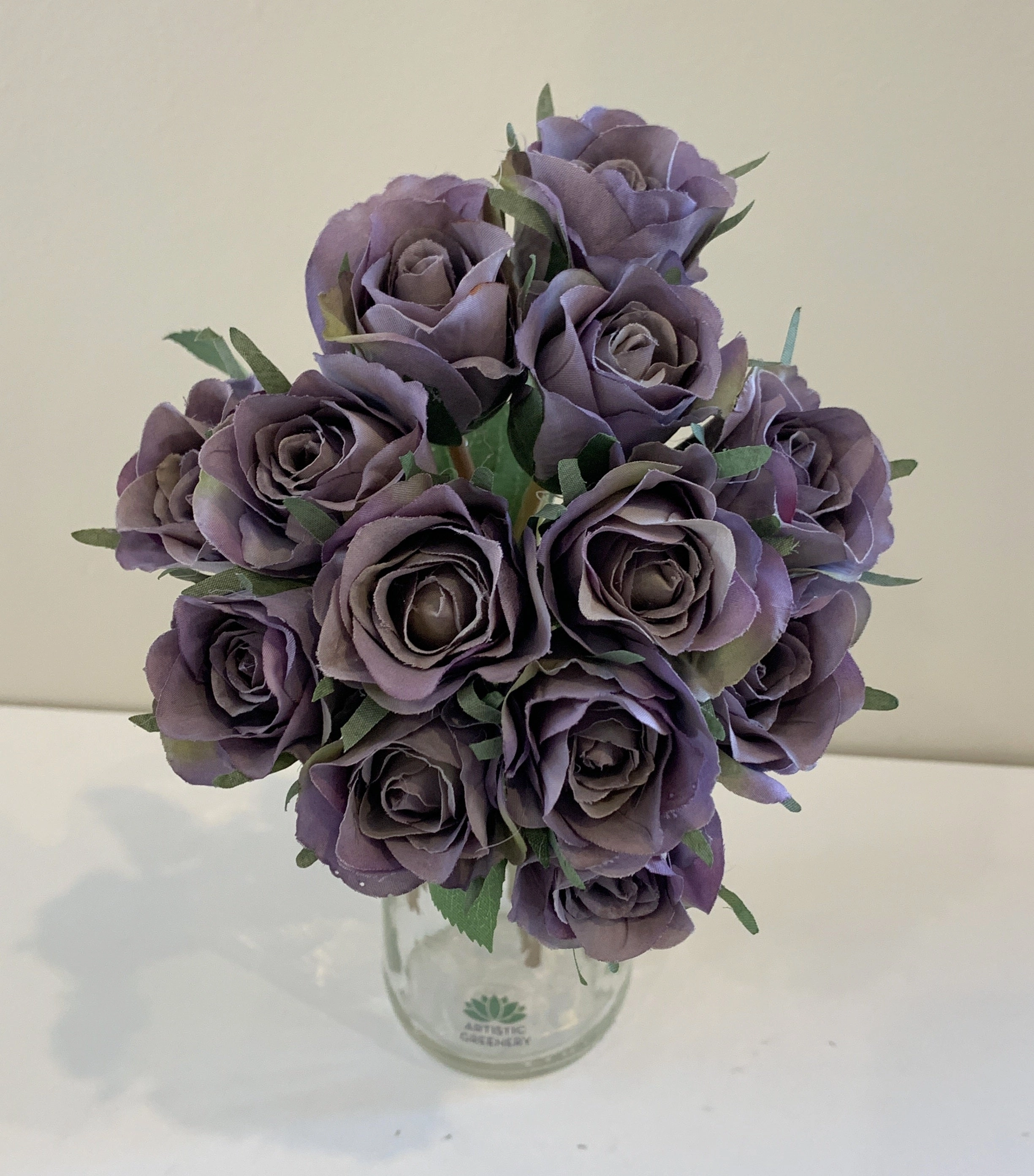 SP0319 Deluxe Rose Bunch 28cm 3 Colours