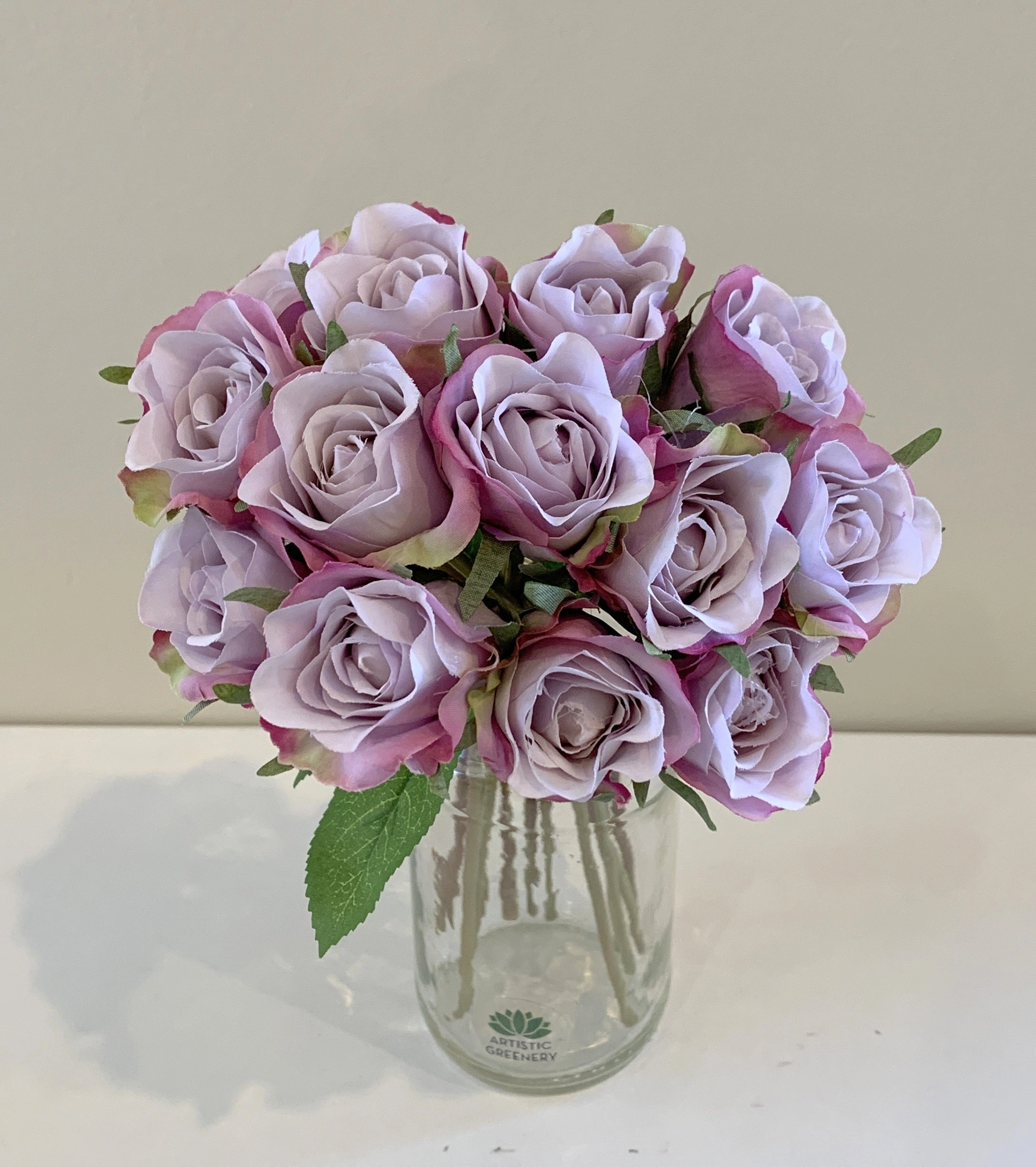 SP0319 Deluxe Rose Bunch 28cm 3 Colours