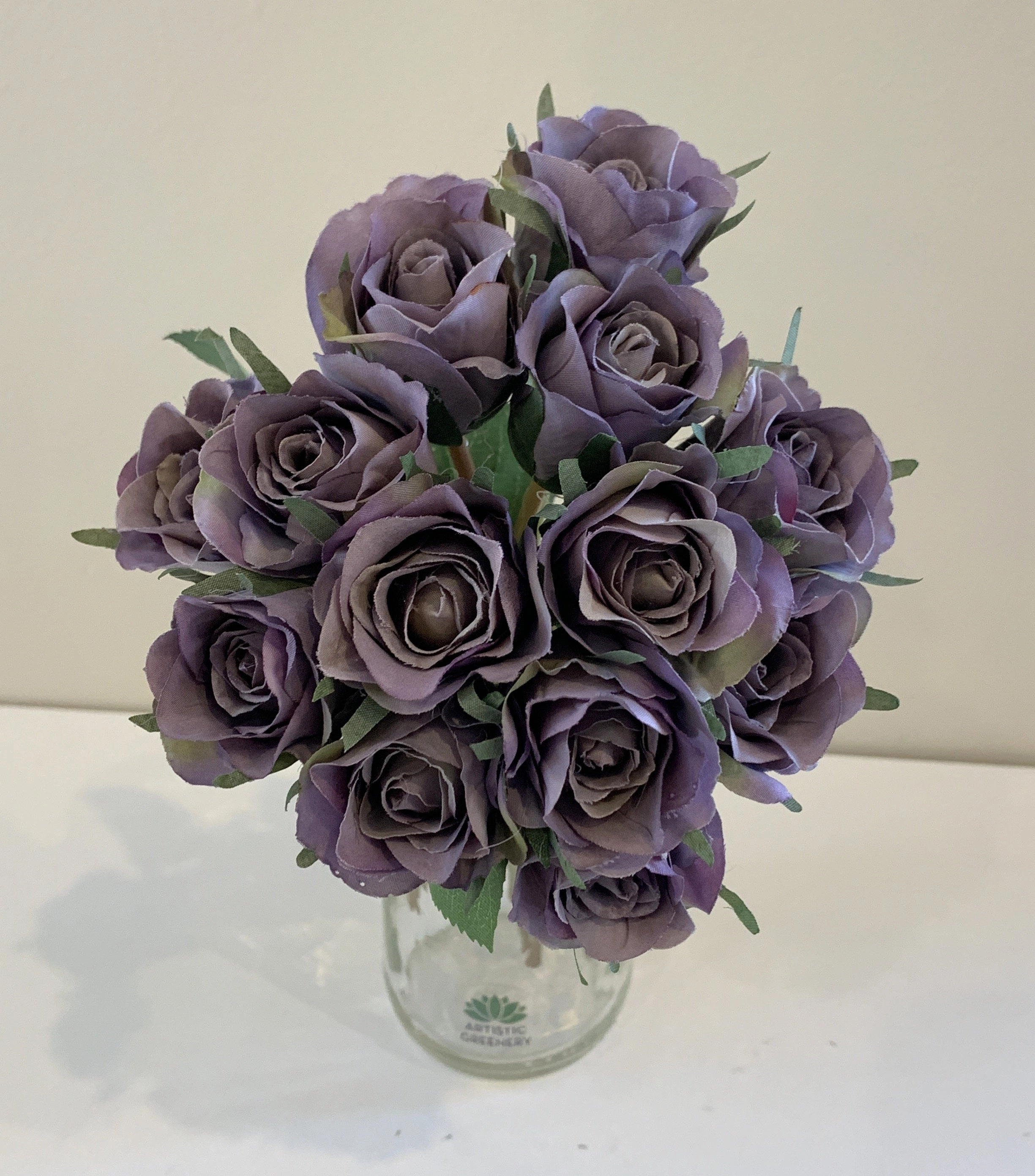 SP0319 Deluxe Rose Bunch 28cm 3 Colours