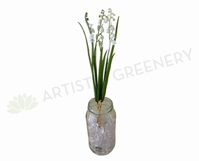 SP0321 Lily of the Valley 32cm White indoor houseplants  