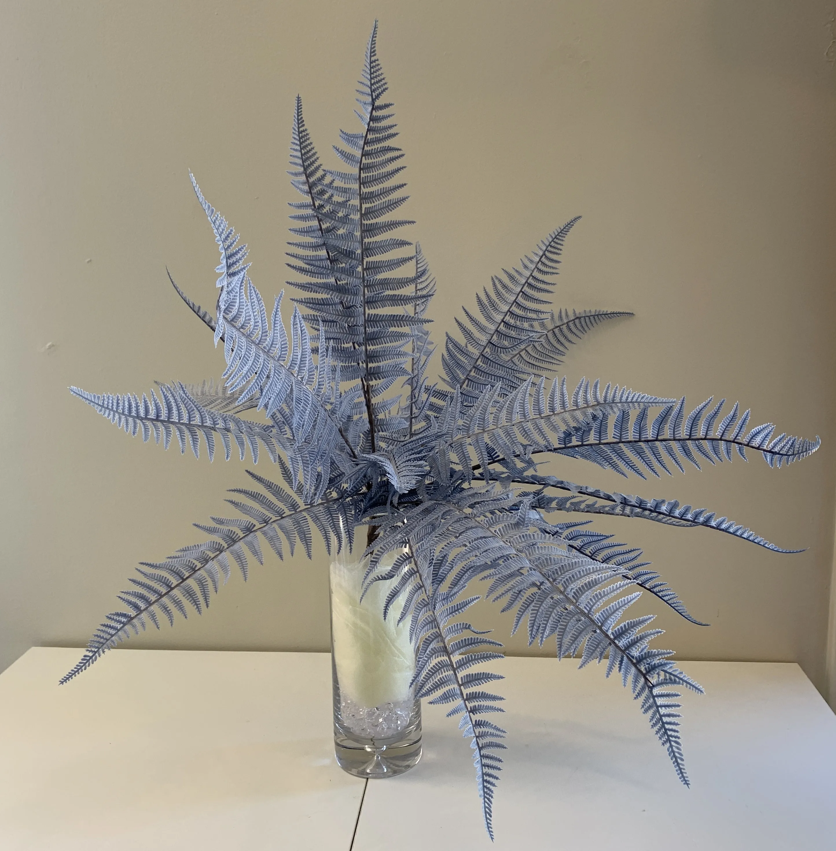 SP0326 Coloured Fern Bunch 65cm 3 Colours