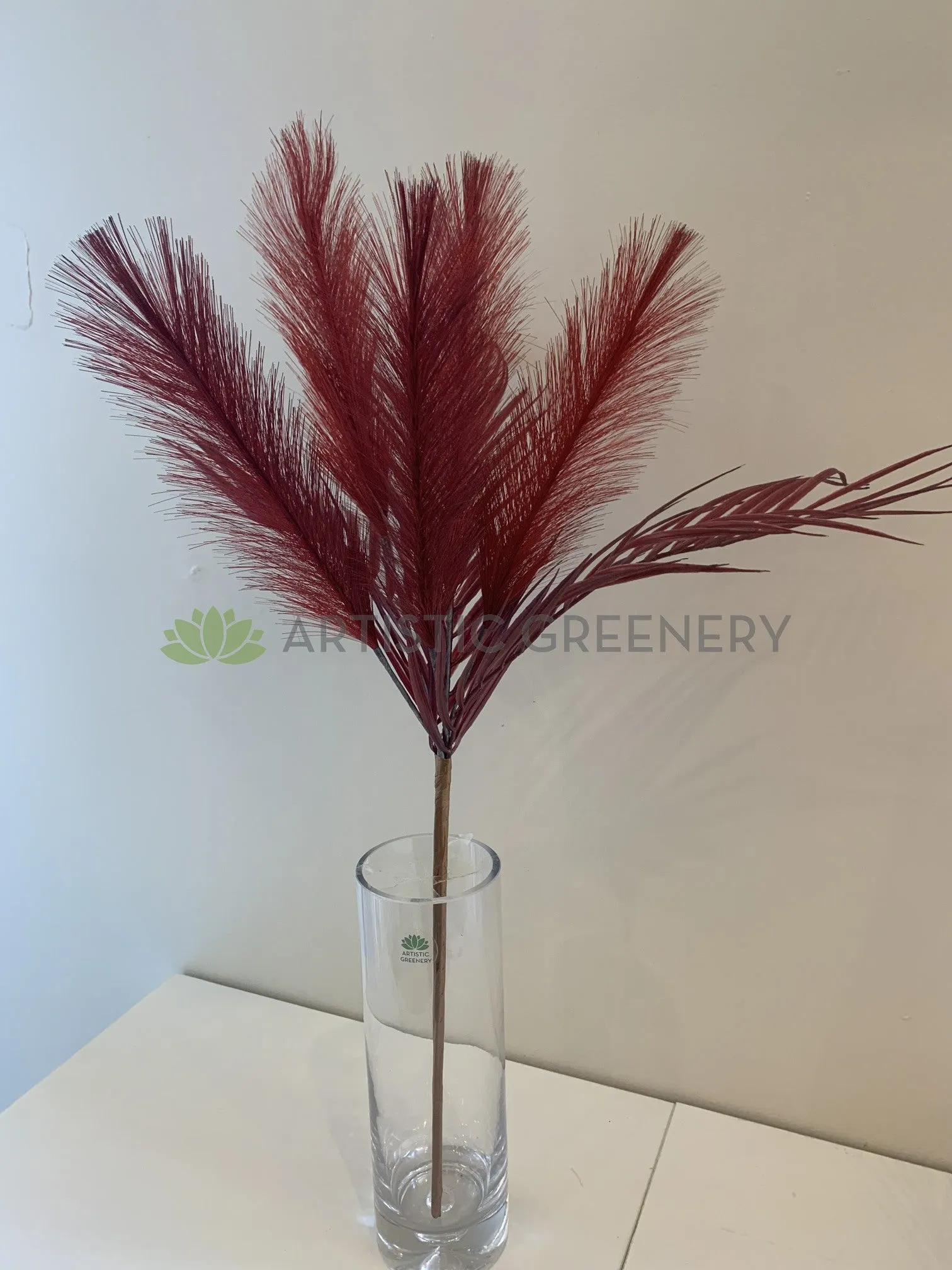 SP0327NEW Coloured Pampas Grass Bunch 77cm 3 Colours