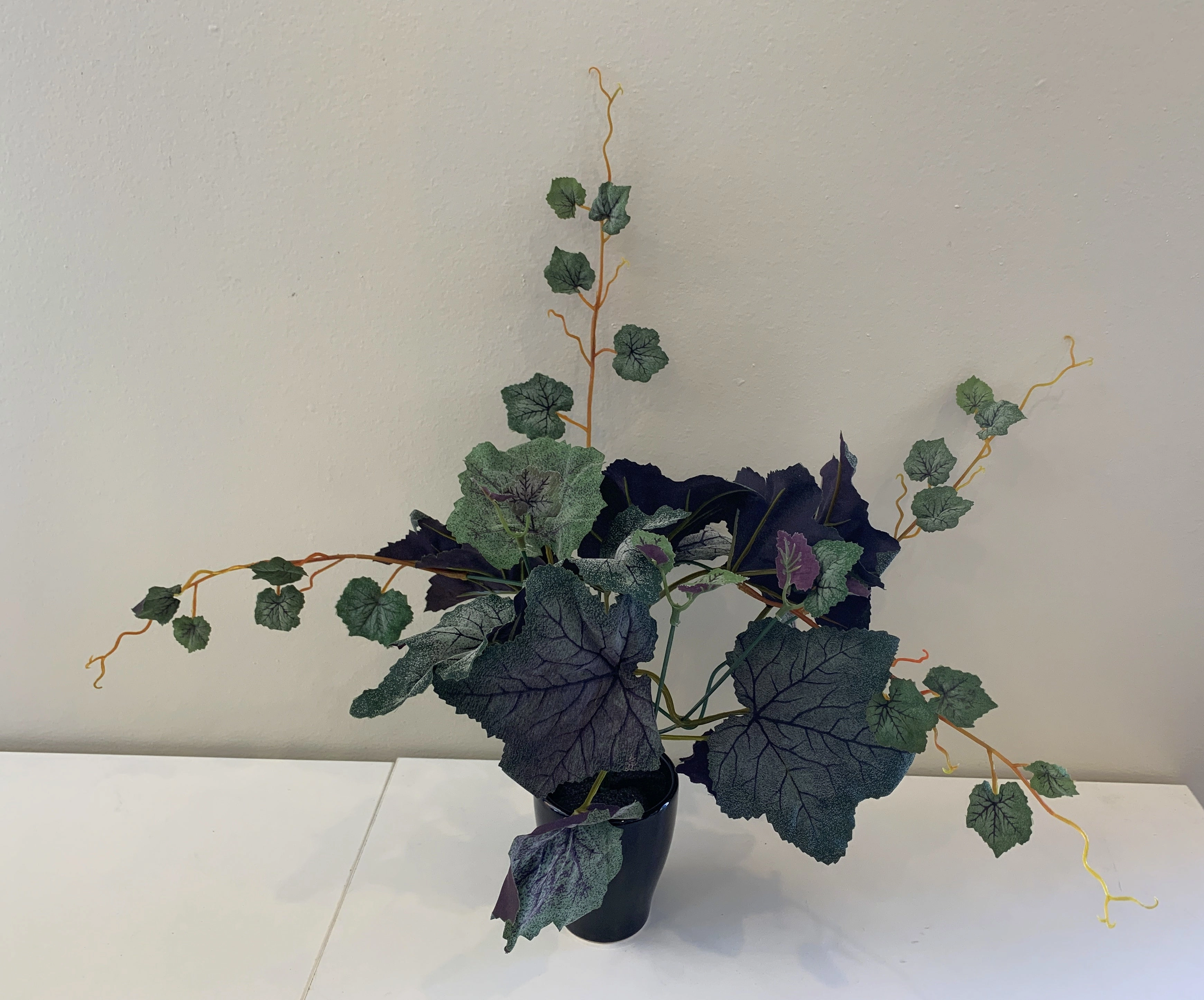 SP0329P Grape Vine Plant with Tendrils (CLEARANCE STOCK) 32cm Purple