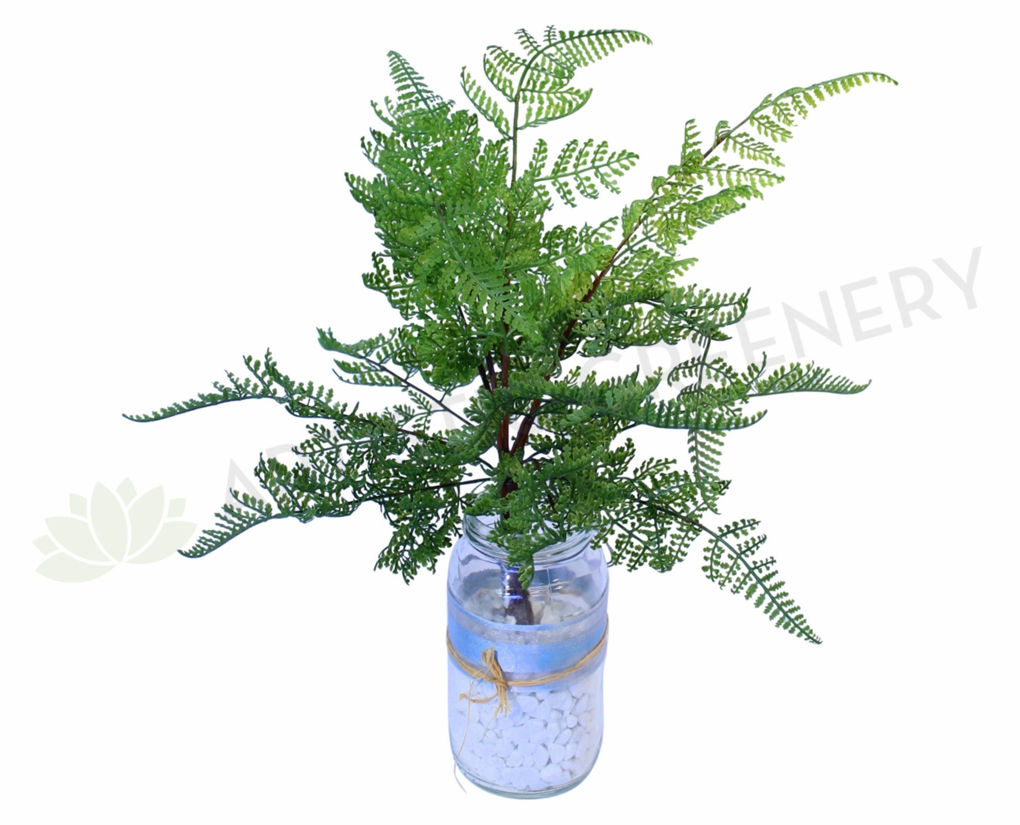 SP0336 Fern Leave Bunch 45cm Real Touch xl flower pot  