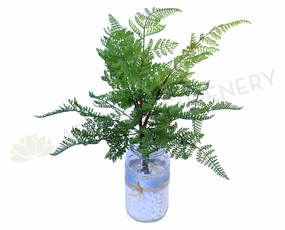 SP0336 Fern Leave Bunch 45cm Real Touch xl flower pot  