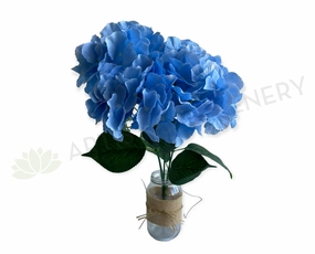 SP0340 Blue Hydrangea Bunch 44cm indoor houseplants  