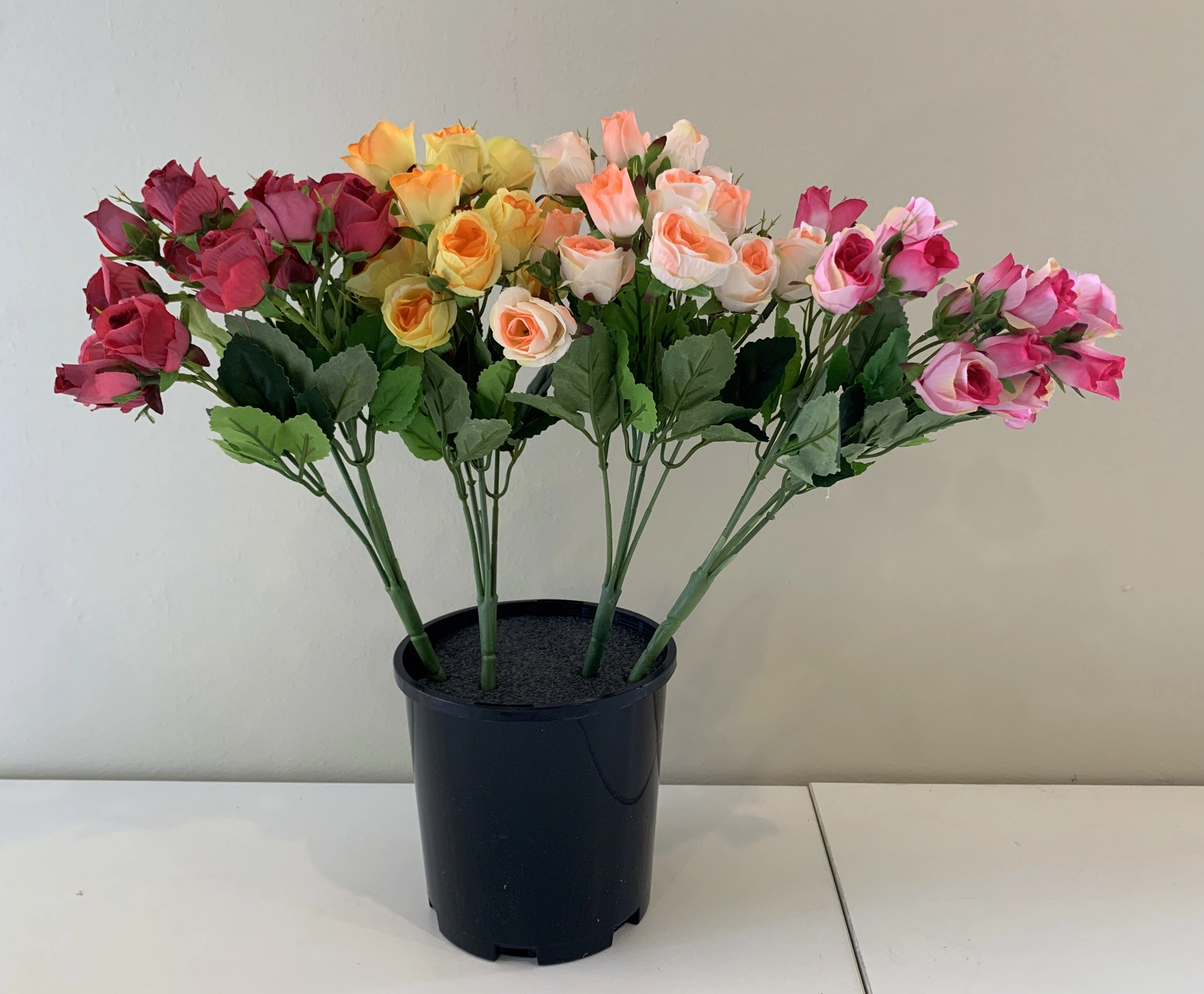 SP0347 Small Rose Bunch 29cm 4 Colours