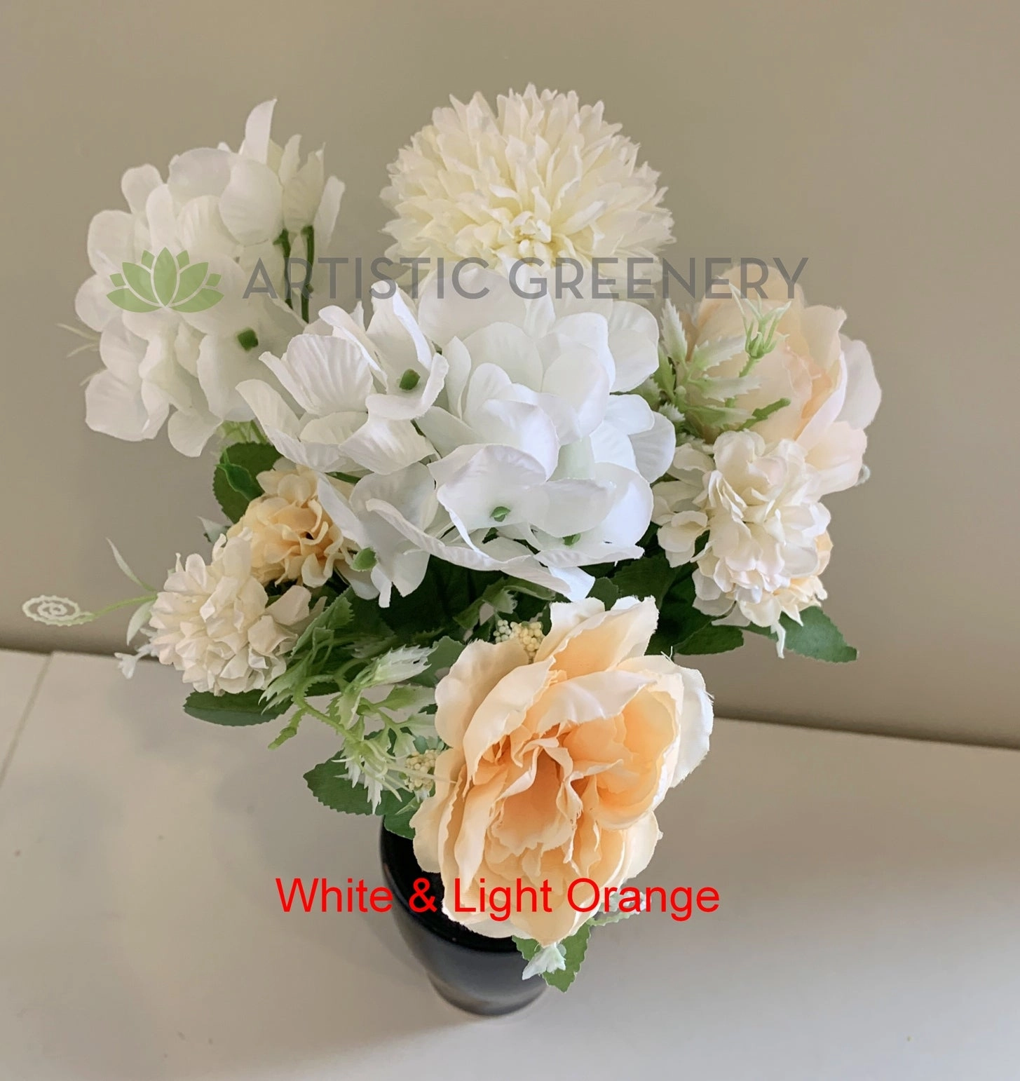 SP0349 Mixed Flower Bunch 29cm 6 Colours