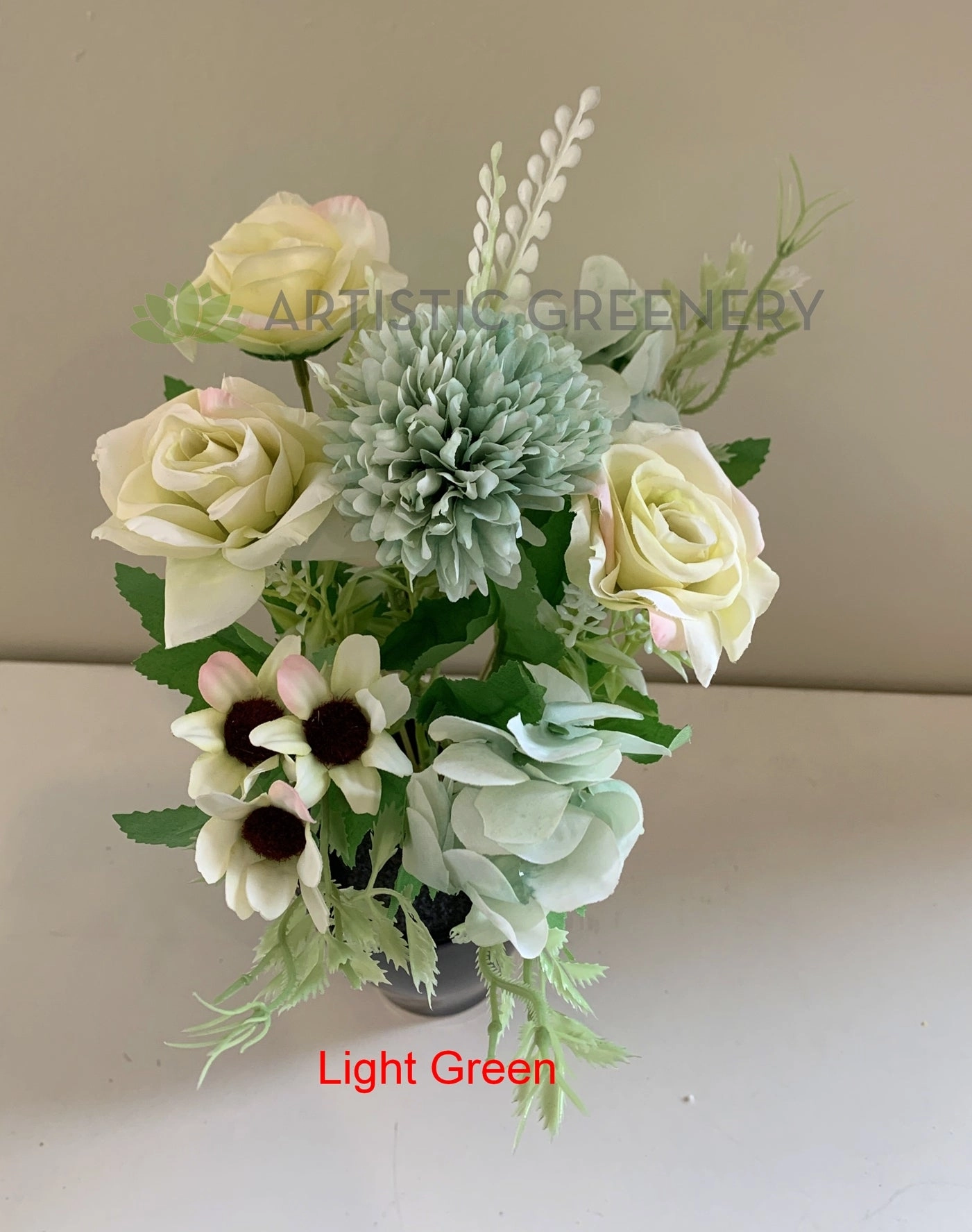 SP0349 Mixed Flower Bunch 29cm 6 Colours