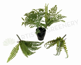 SP0353 Small Greenery Bunch 30cm 4 Styles (Clearance Stock) xl flower pot  