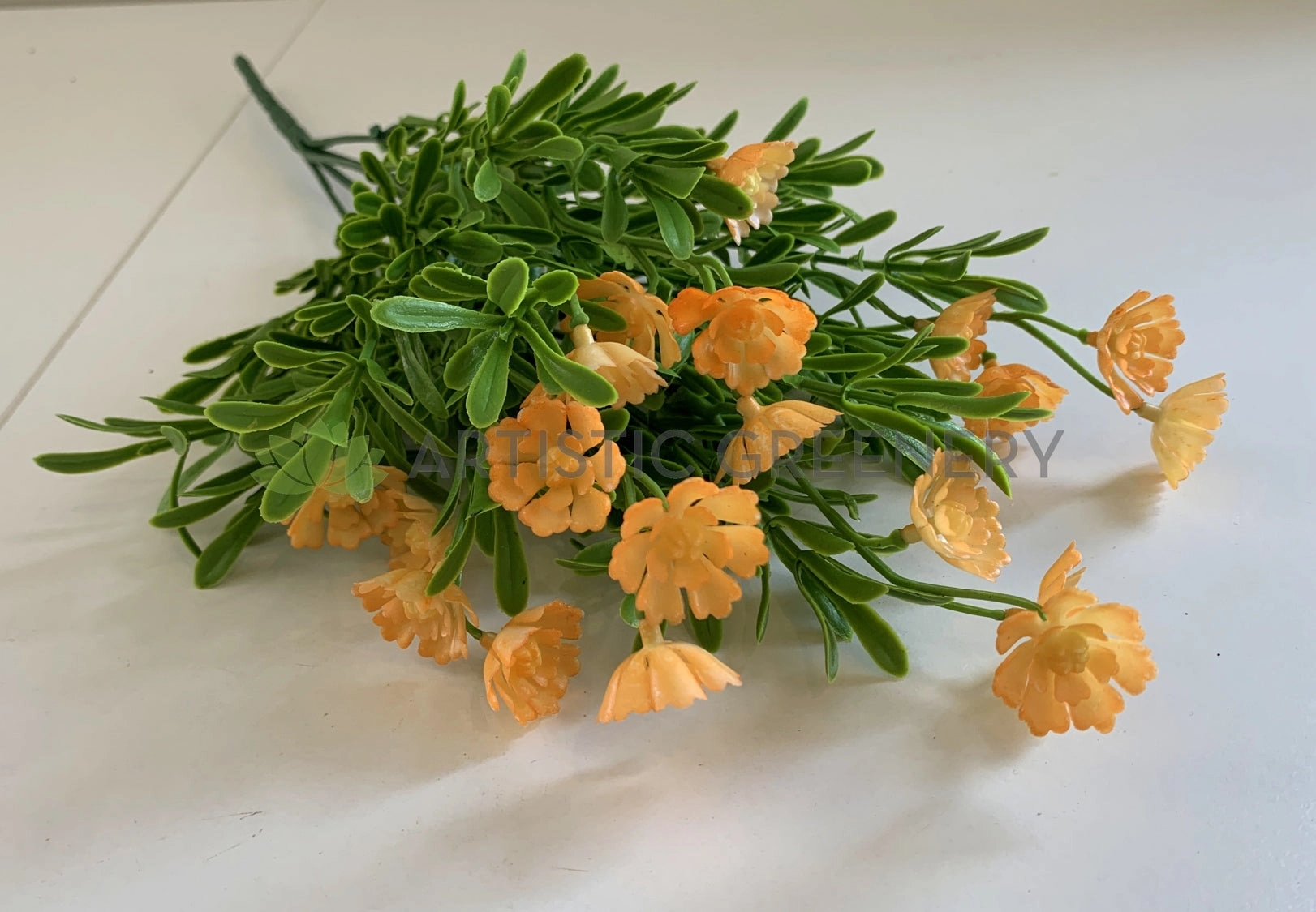 SP0354 Spring Flowers Bunch with Greenery 38cm 4 Colours