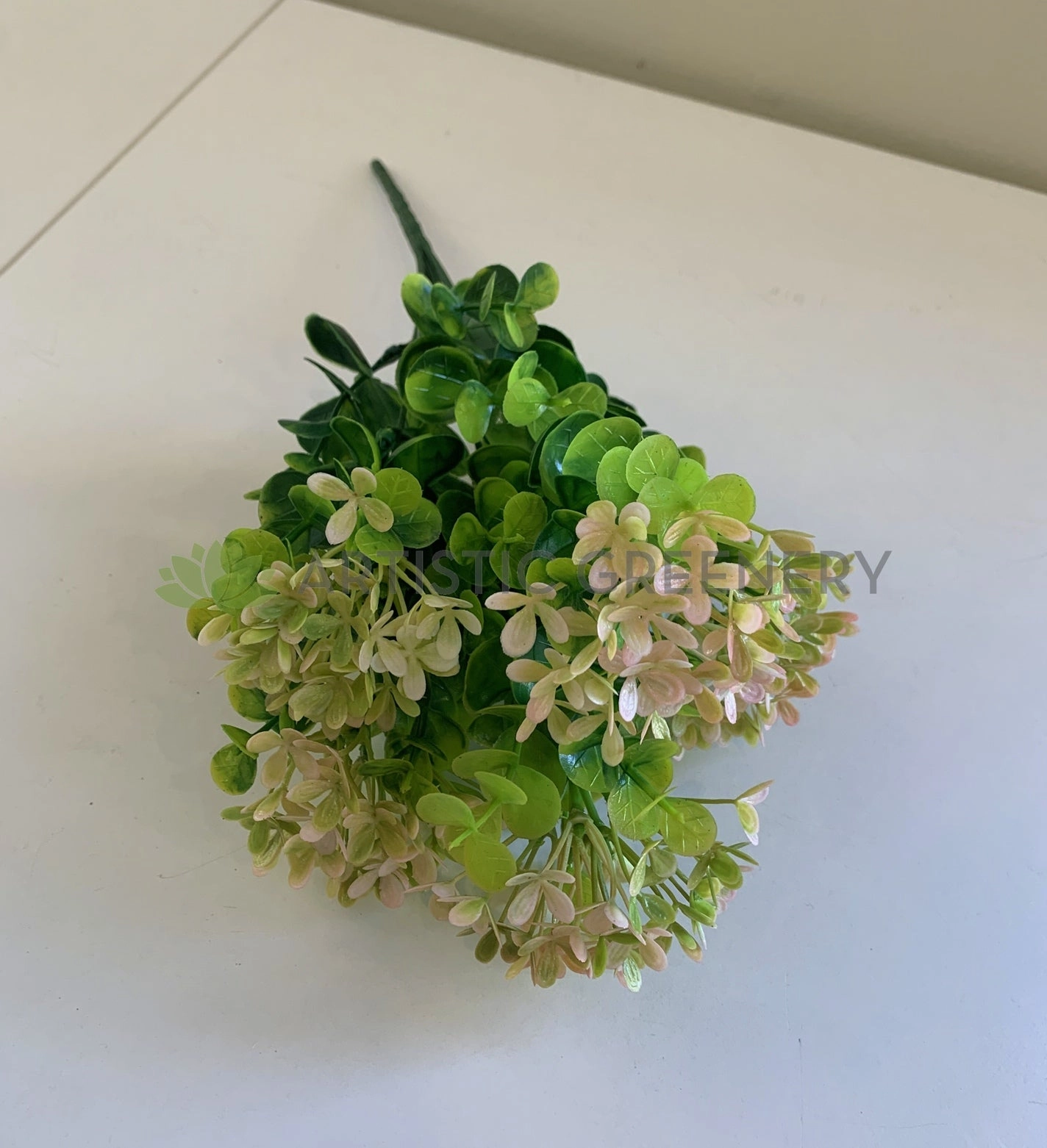 SP0355 Lace Flower Bunch with Greenery 30cm 4 Colours