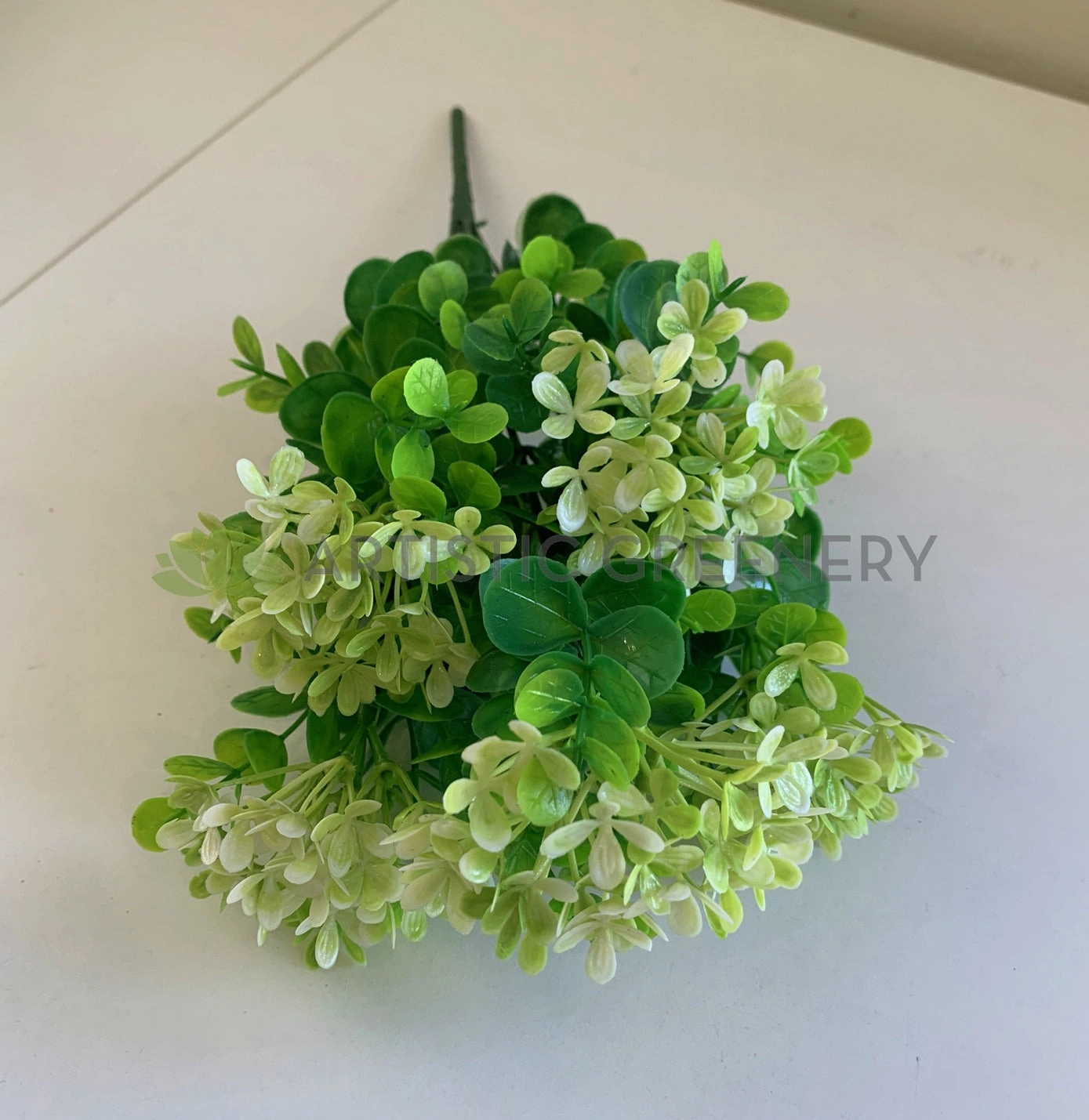 SP0355 Lace Flower Bunch with Greenery 30cm 4 Colours
