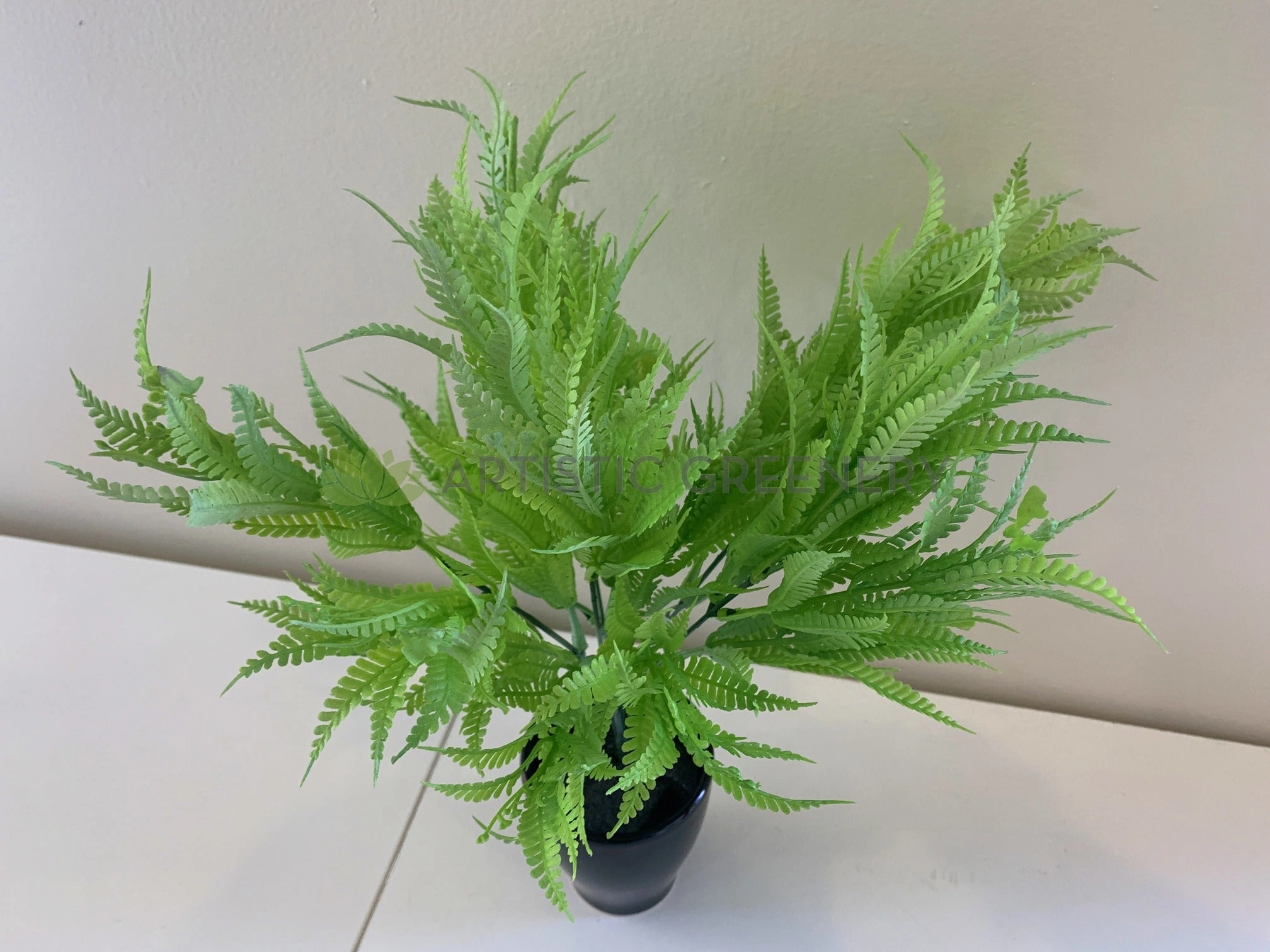 SP0360 Silver Fern Bunch 34cm Real Touch Quality