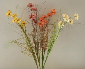 SP0361 Dried-Look Flower - Cosmos 58cm 5 Colours indoor houseplants  