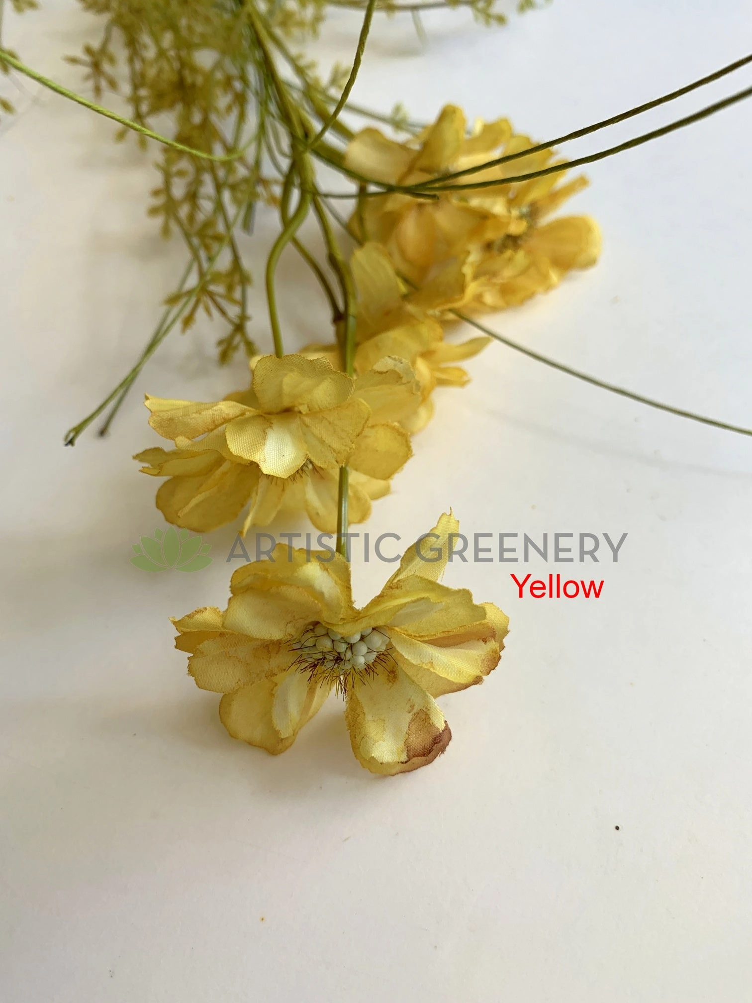 SP0361 Dried-Look Flower - Cosmos 58cm 5 Colours
