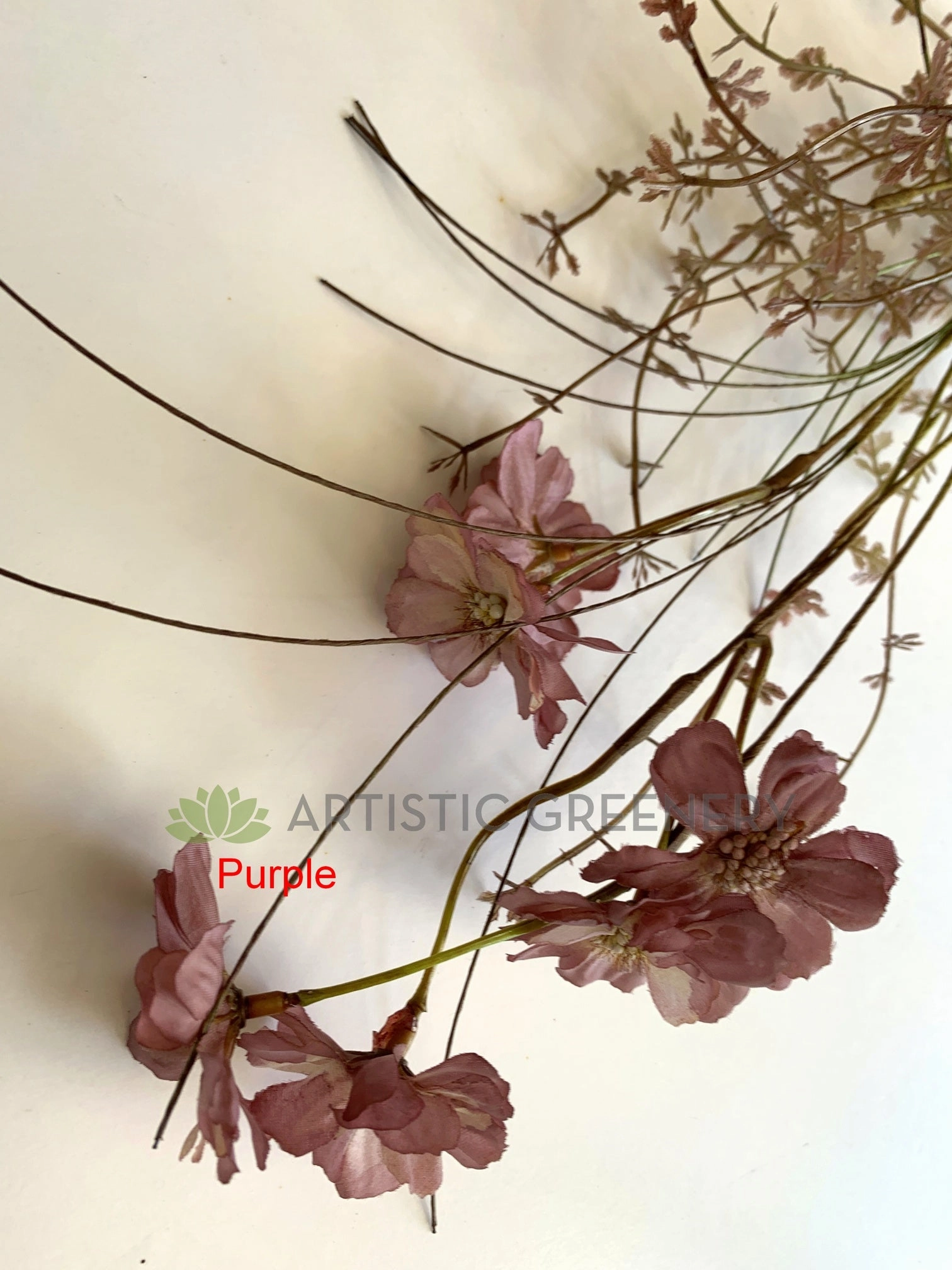 SP0361 Dried-Look Flower - Cosmos 58cm 5 Colours