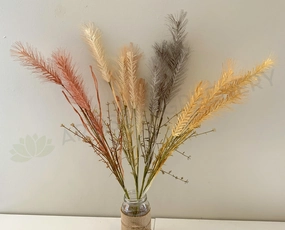 SP0363 Dried-Look Flower - Wheat 63cm 4 Colours indoor houseplants  