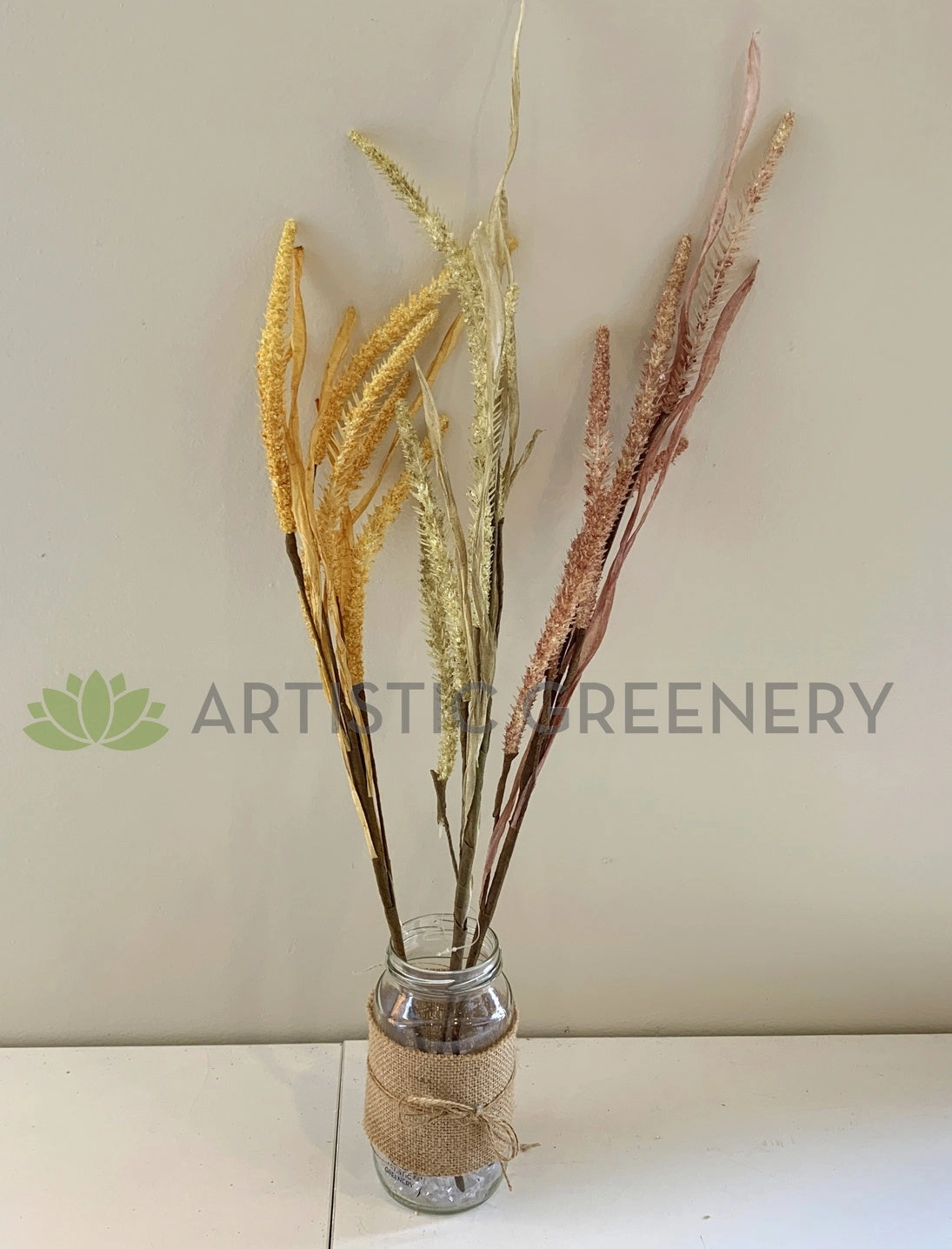 SP0364 Dried-Look Flower - Foxtail 59cm 3 Colours