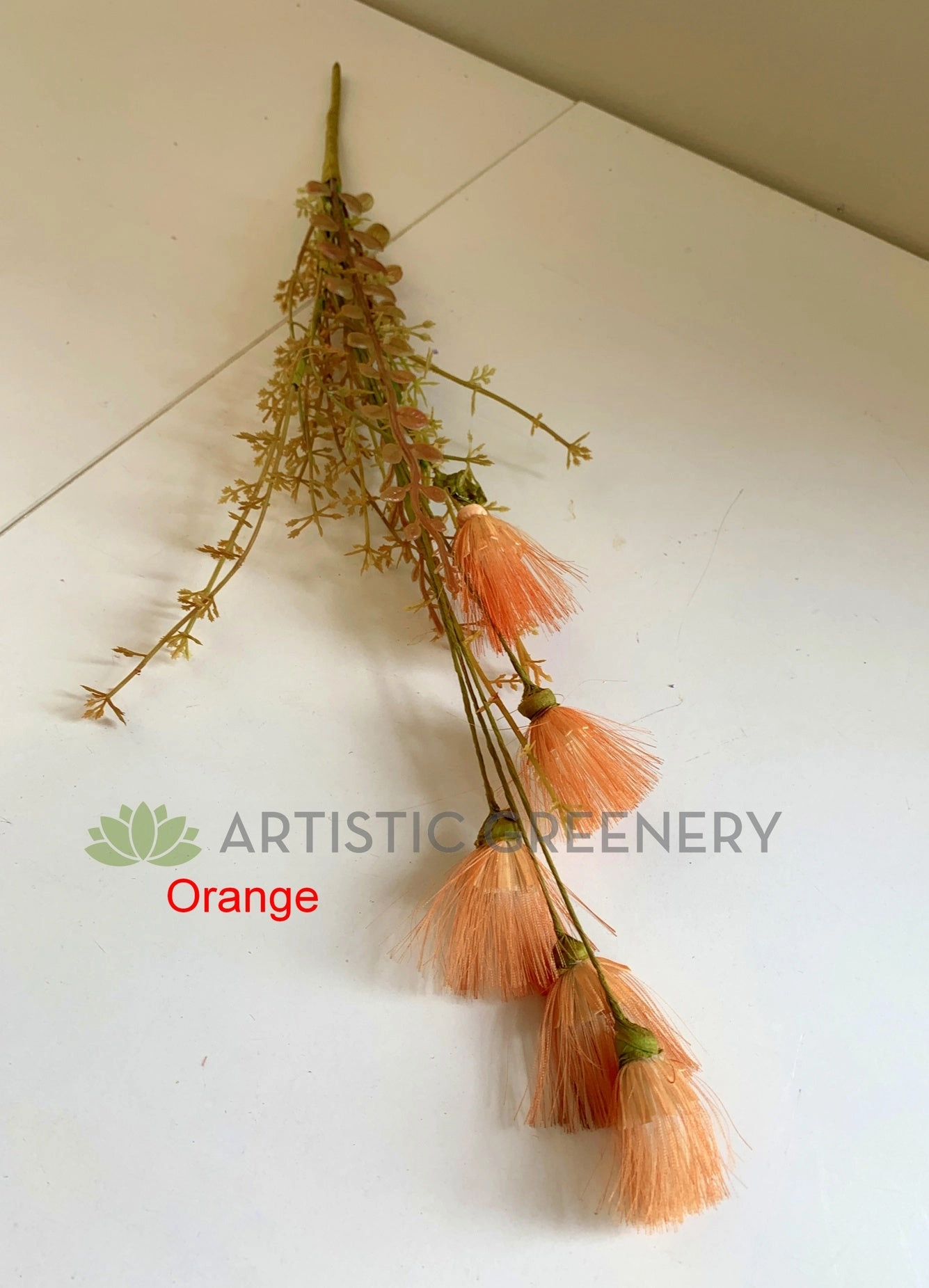 SP0365 Dried-Look Flower - Dandelion 55cm 3 Colours