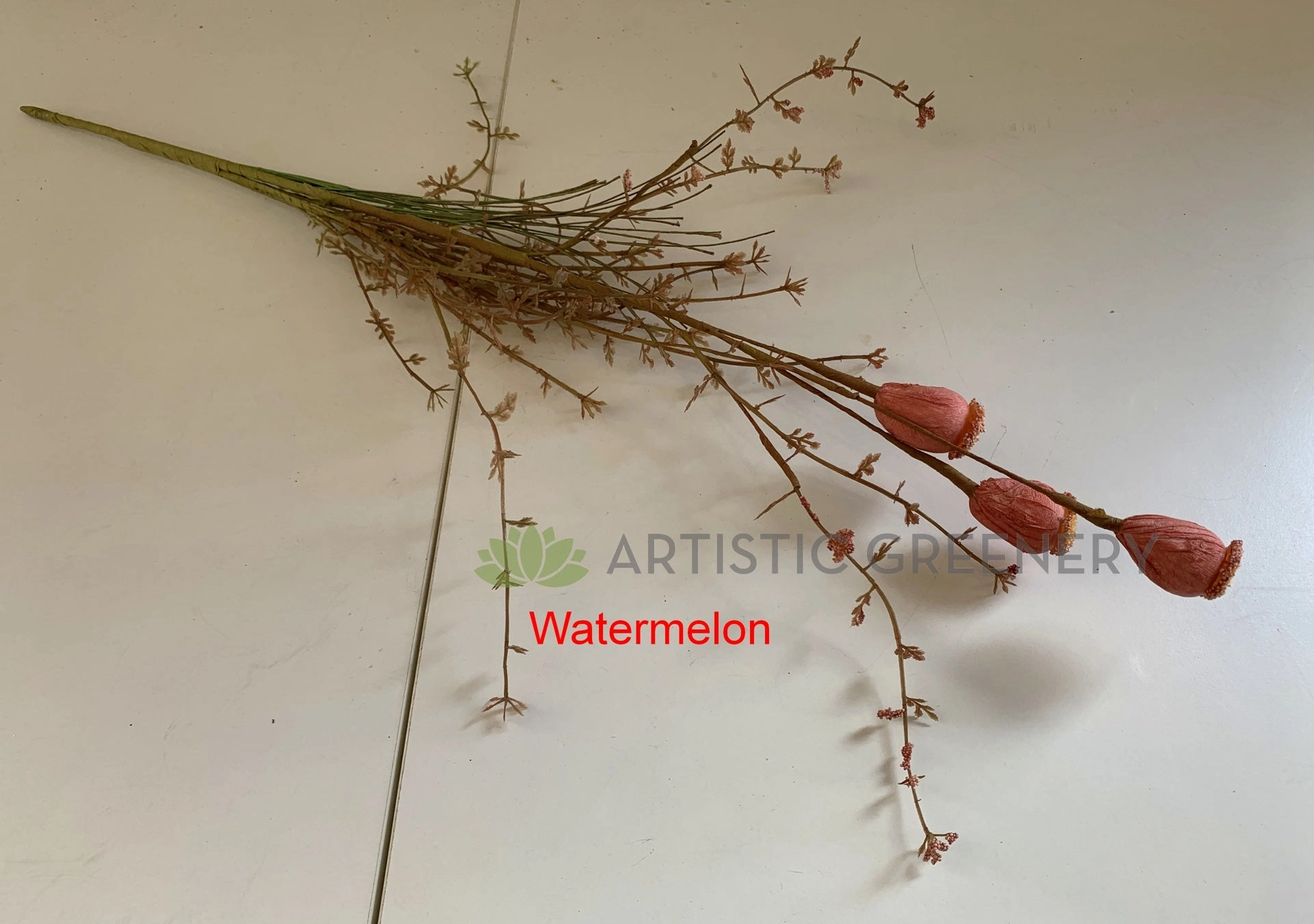 SP0366 Dried-Look Flower - Flower Pods 60cm 4 Colours