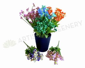 SP0373 Small Spring Flower Bunch 31cm 6 Colours xl flower pot  