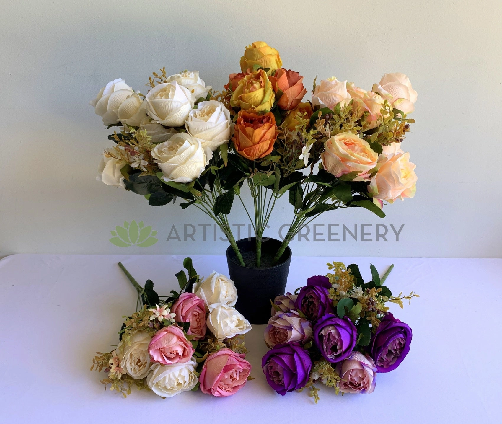 SP0374 Large Rose Bunch 50cm 5 Styles