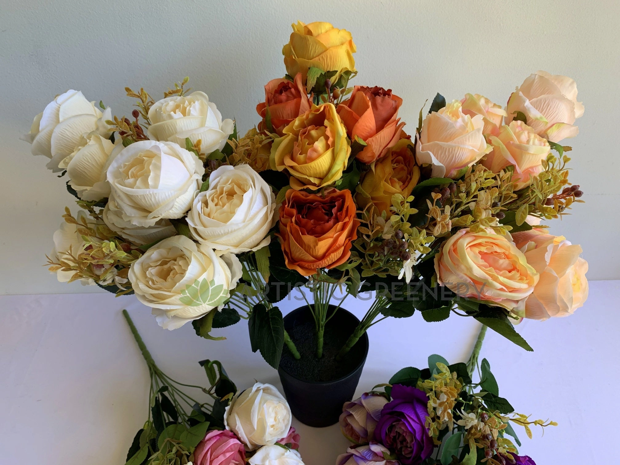 SP0374 Large Rose Bunch 50cm 5 Styles