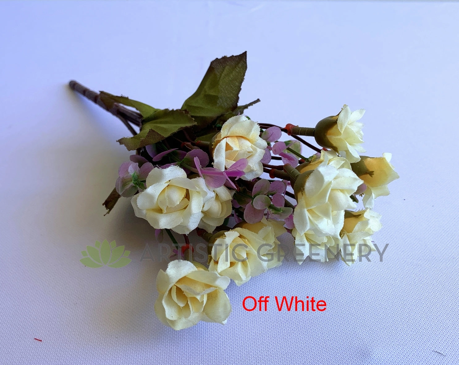 SP0382 Mini Rose Bunch 22cm 6 colours (CLEARANCE STOCK)