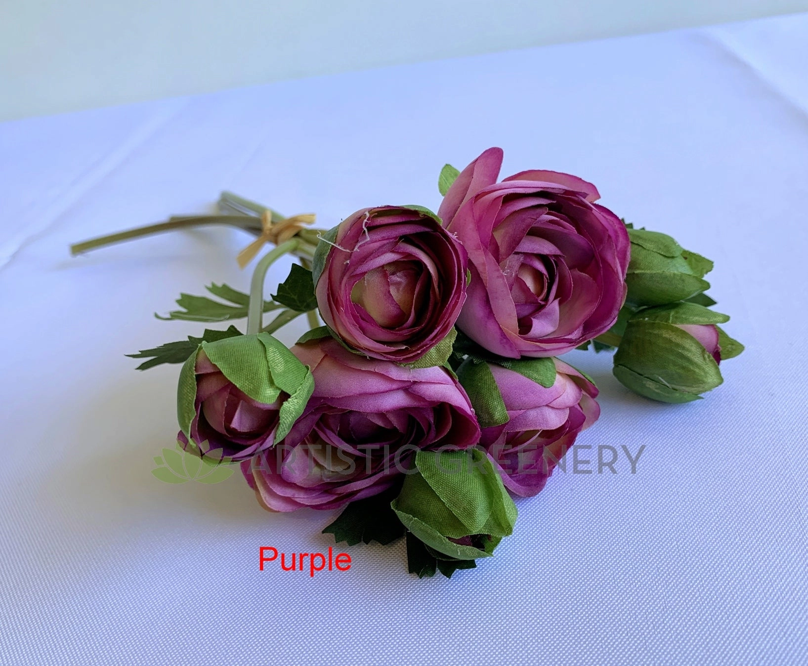SP0388 Ranunculus Bunch 26cm 4 colours