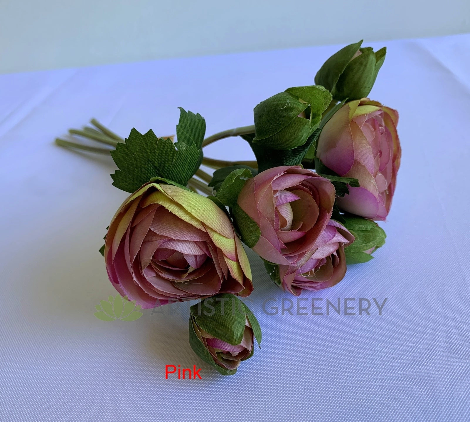 SP0388 Ranunculus Bunch 26cm 4 colours