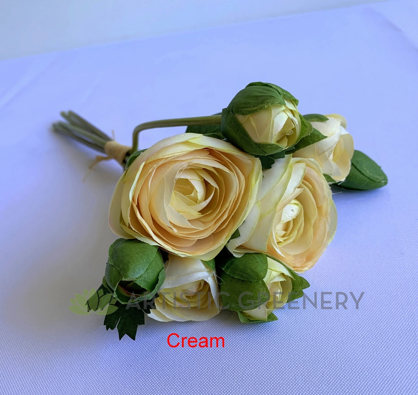 SP0388 Ranunculus Bunch 26cm 4 colours