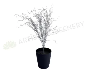 SP0390 Silver Glitter Spanish Moss / Old Man Beard Bunch 51cm dried green plant  