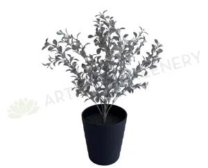 SP0391 Silver Glitter Filler Bunch 40cm dried green plant  