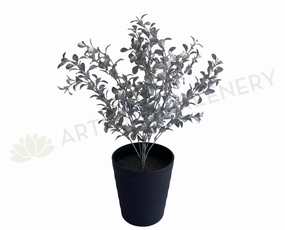 SP0391 Silver Glitter Filler Bunch 40cm indoor plant stand  